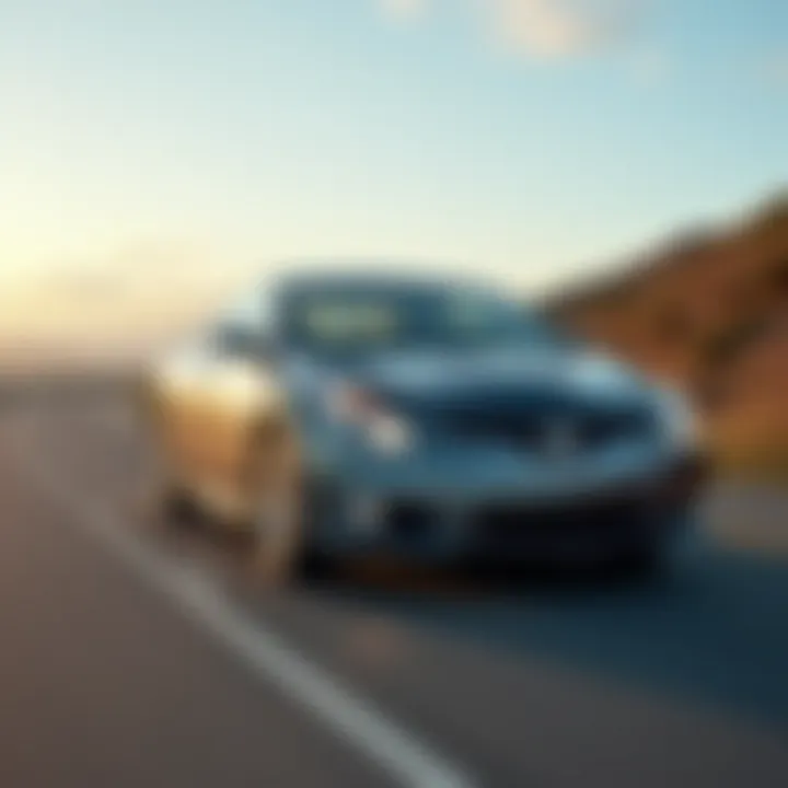 2012 Nissan Altima 2.5 S Coupe on a scenic road